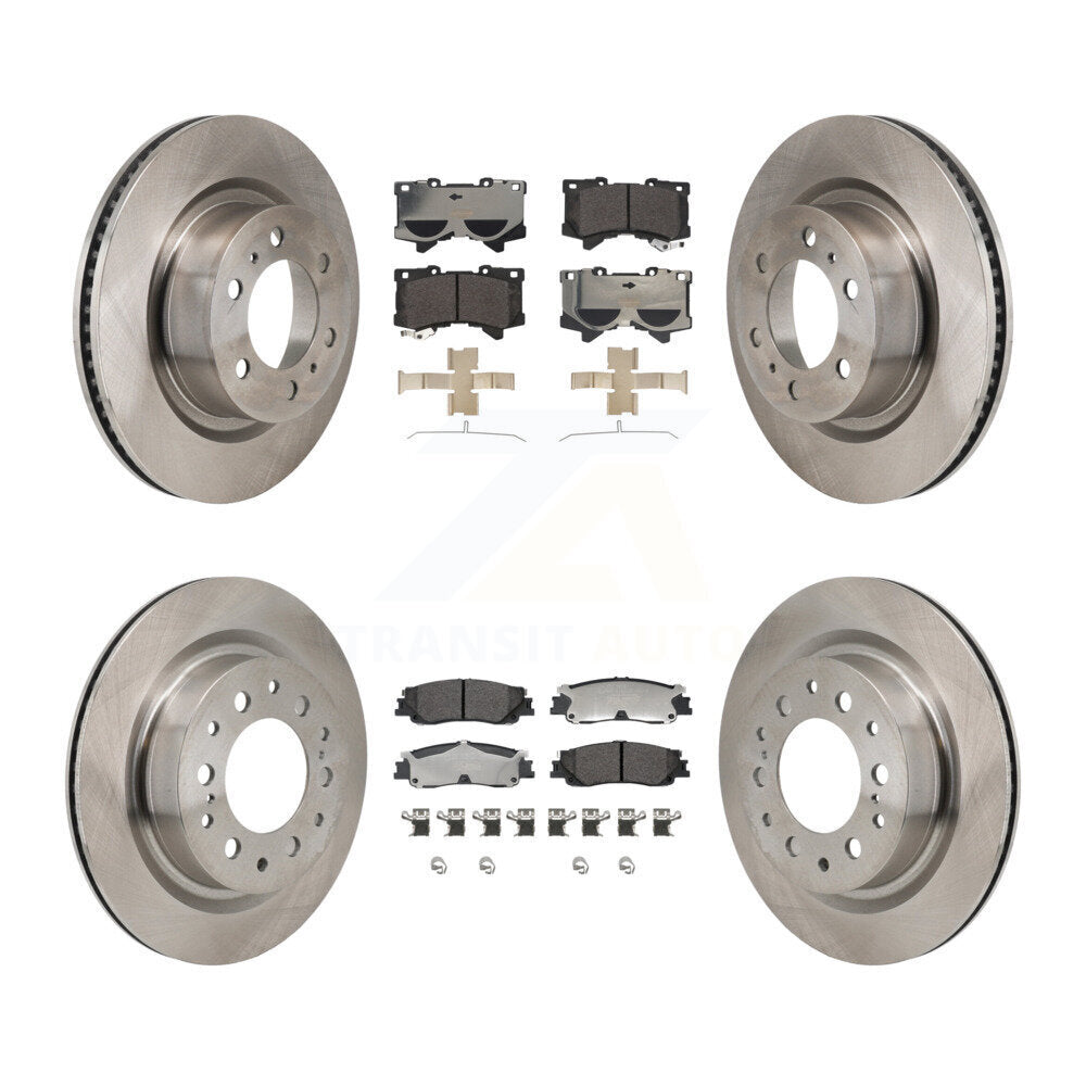 [Avant et Arrière] Disque et plaquette de frein pour Toyota Tundra Sequoia Lexus LX600 K8T-104663