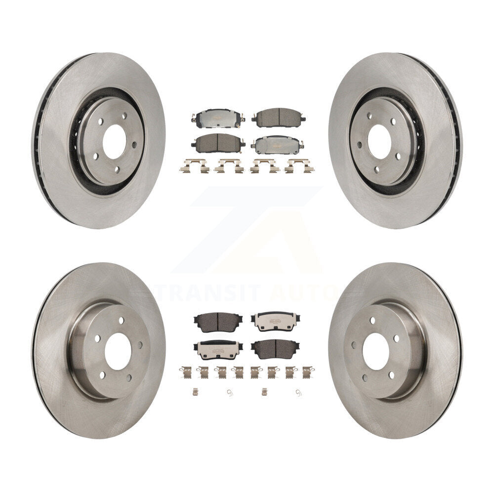 [Avant et Arrière] Disque et plaquette de frein pour Mitsubishi Outlander Nissan Pathfinder QX60 K8T-104668
