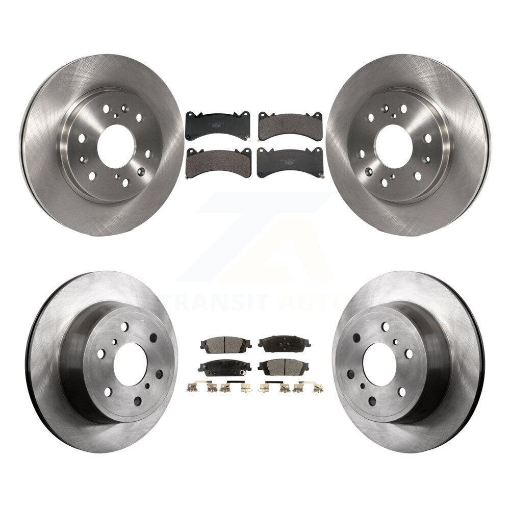 [Avant et Arrière] Disque et plaquette de frein pour GMC Sierra 1500 Chevrolet Silverado Yukon XL K8T-104670