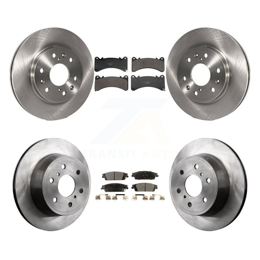 [Avant et Arrière] Disque et plaquette de frein pour GMC Sierra 1500 Chevrolet Silverado Yukon XL K8T-104670