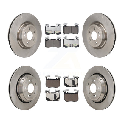 [Avant et Arrière] Disque et plaquette de frein pour 22 Genesis G70 With 330mm Diameter Rotor K8T-104678