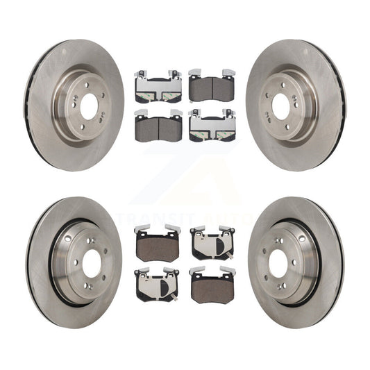 [Avant et Arrière] Disque et plaquette de frein pour 22 Genesis G70 With 330mm Diameter Rotor K8T-104678