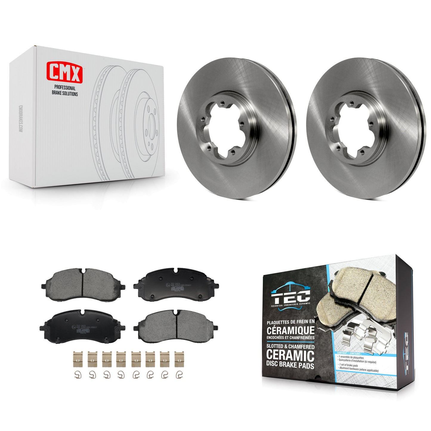 [Avant] Disque et plaquette de frein pour Ford Transit-250 Transit-350 E-Transit Transit-150 K8T-104684