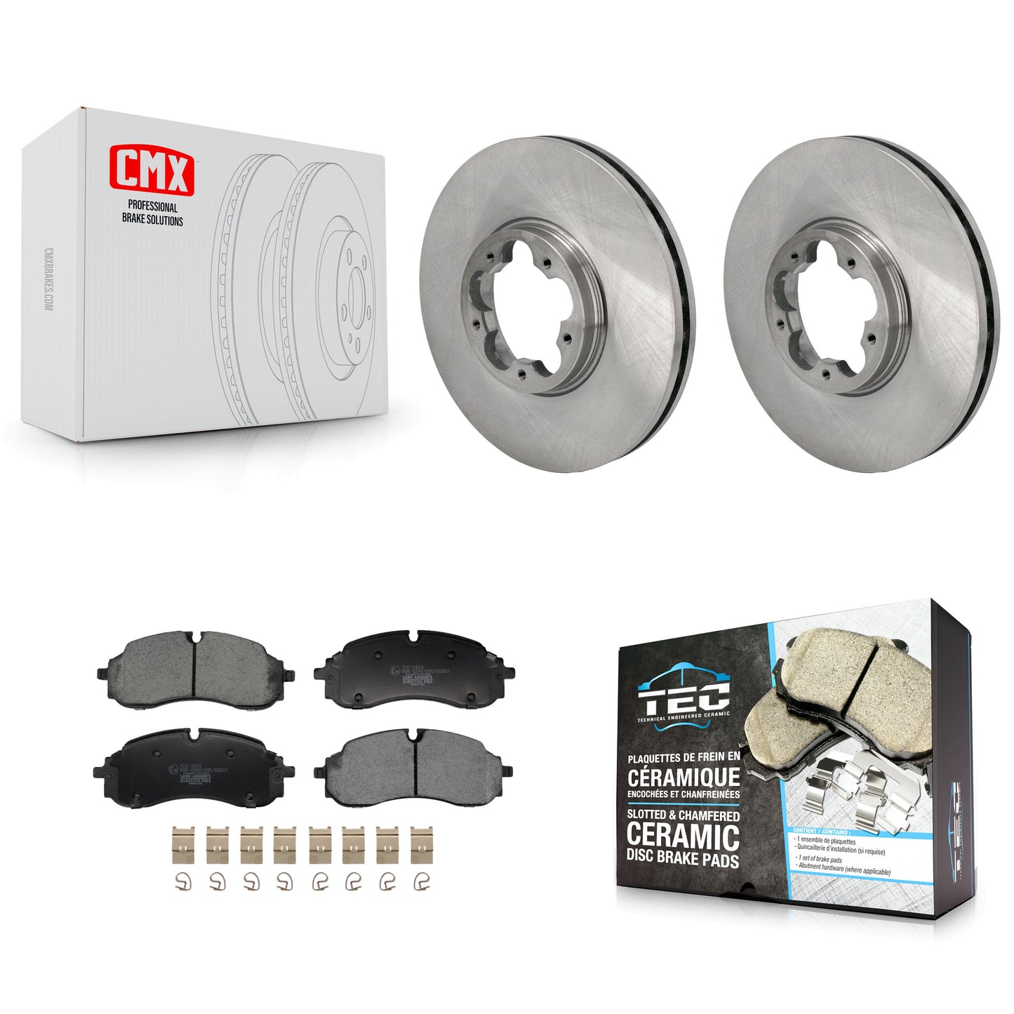 [Avant] Disque et plaquette de frein pour Ford Transit-250 Transit-350 E-Transit Transit-150 K8T-104685