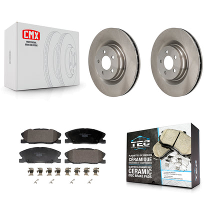[Avant] Disque et plaquette de frein pour Dodge Charger With 370mm Diameter Rotor K8T-104687