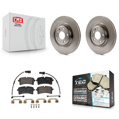[Arrière] Disque et plaquette de frein pour 16-17 Audi A7 Quattro With Composite Brakes K8T-104751