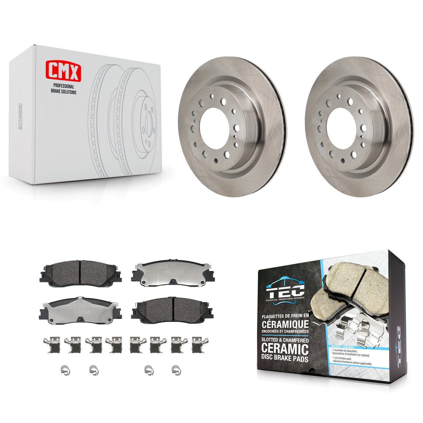 [Arrière] Disque et plaquette de frein pour Toyota Tundra Sequoia Lexus LX600 K8T-104760