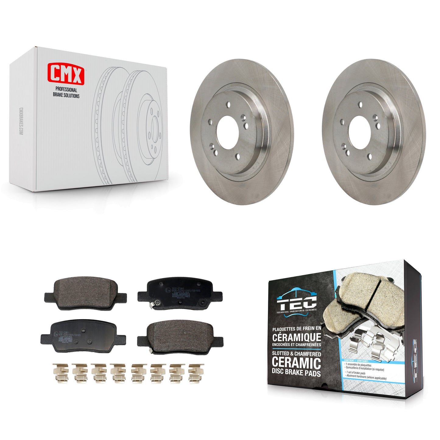 [Arrière] Disque et plaquette de frein pour Hyundai Santa Fe Kia Sorento GAS engine K8T-104770