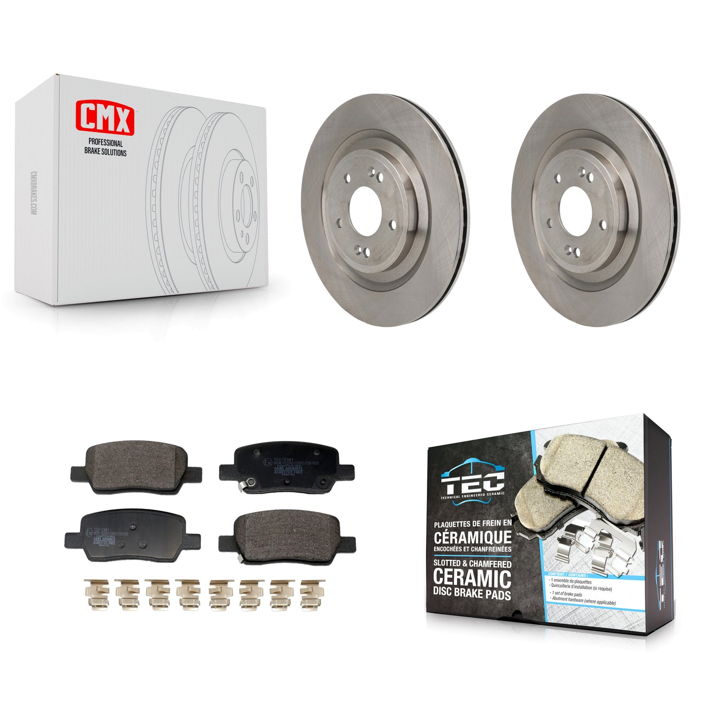 [Arrière] Disque et plaquette de frein pour Hyundai Santa Fe Kia Sorento K8T-104771