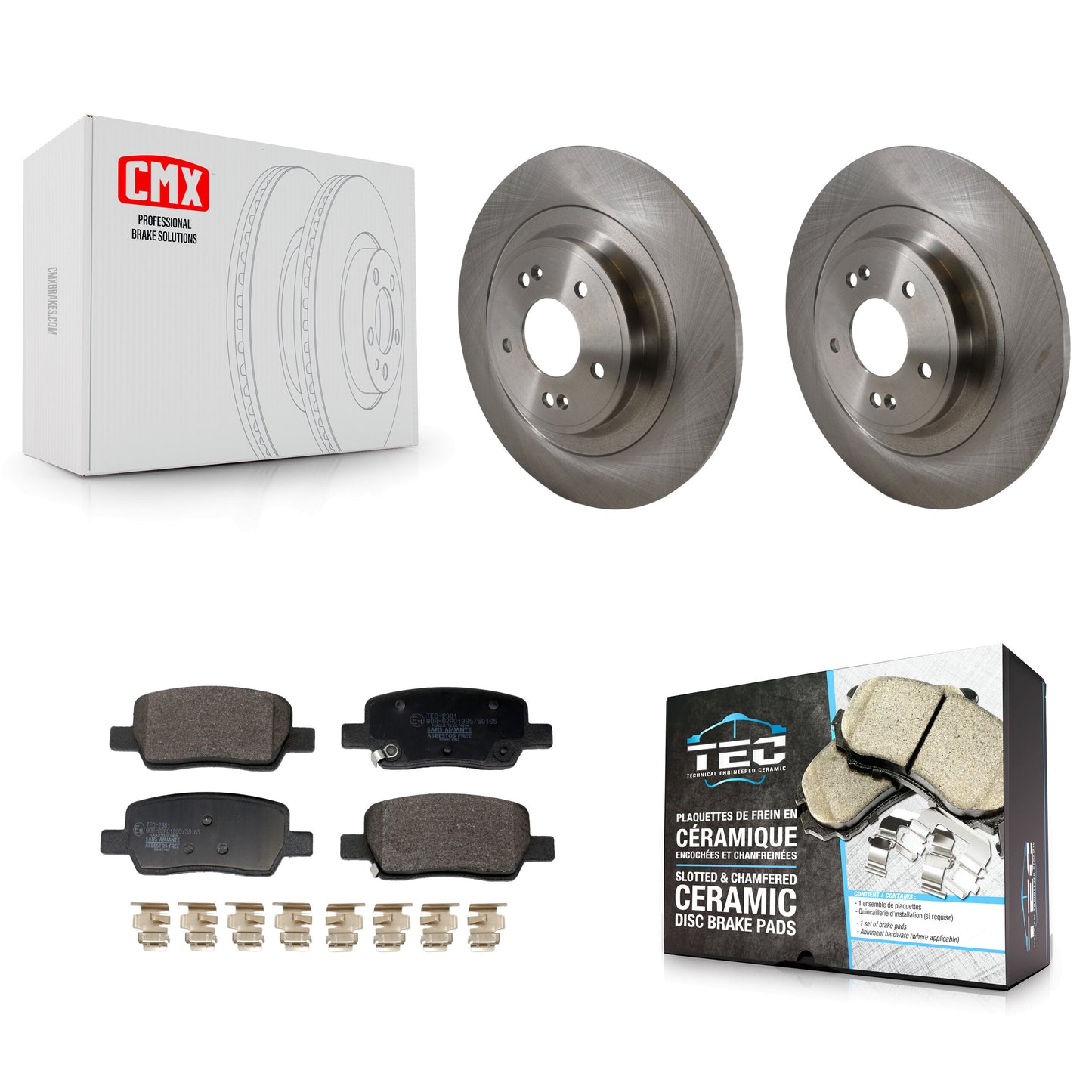 [Arrière] Disque et plaquette de frein pour Kia Carnival Hyundai Santa Cruz Sorento K8T-104772