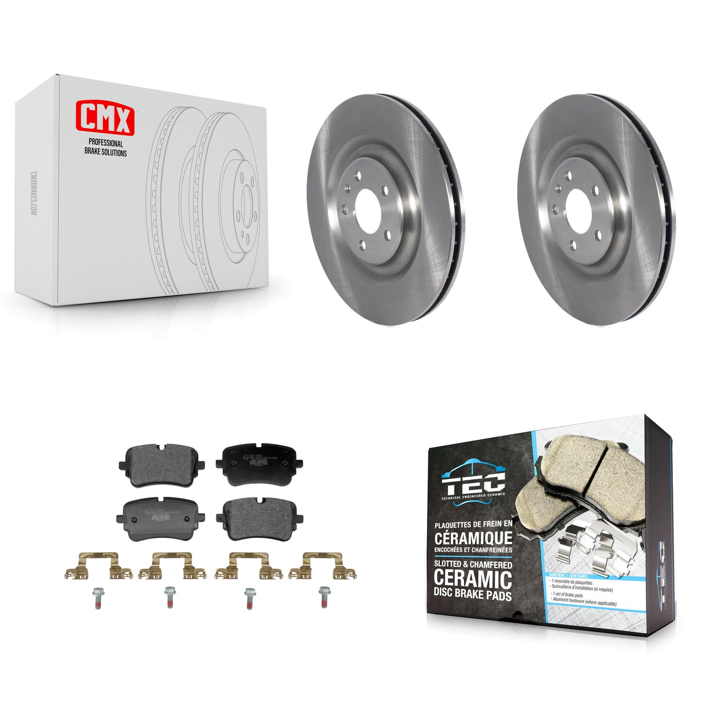 [Arrière] Disque et plaquette de frein pour Audi Q7 Q8 e-tron Quattro SQ8 Sportback SQ7 S6 A8 S8 K8T-104774