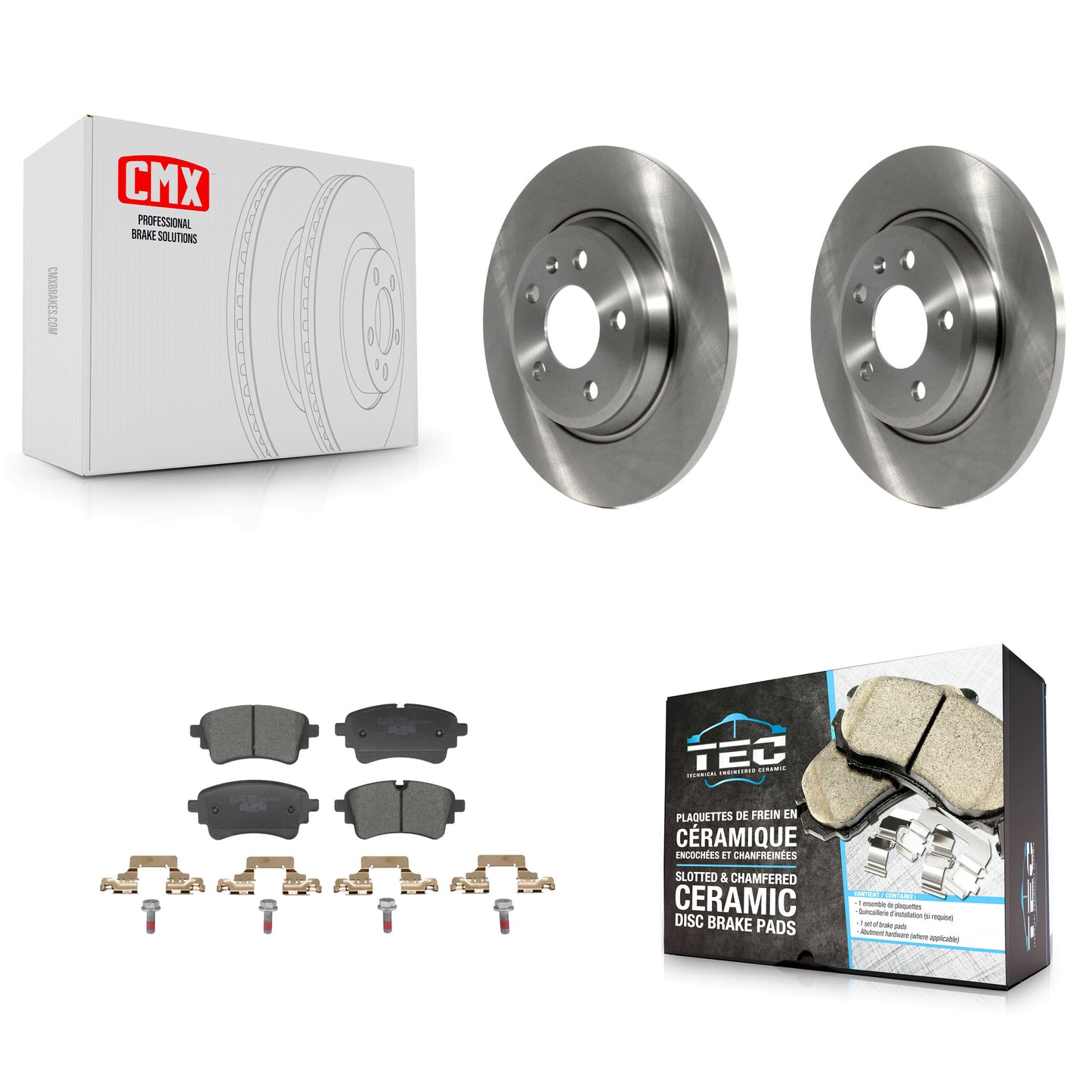[Arrière] Disque et plaquette de frein pour Audi A4 Quattro A5 Sportback K8T-104776