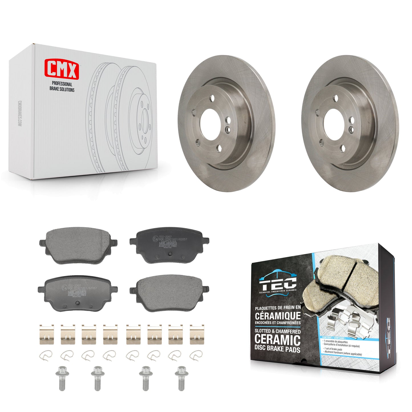 [Arrière] Disque et plaquette de frein pour Mercedes-Benz A220 CLA250 With Standard Brakes K8T-104787