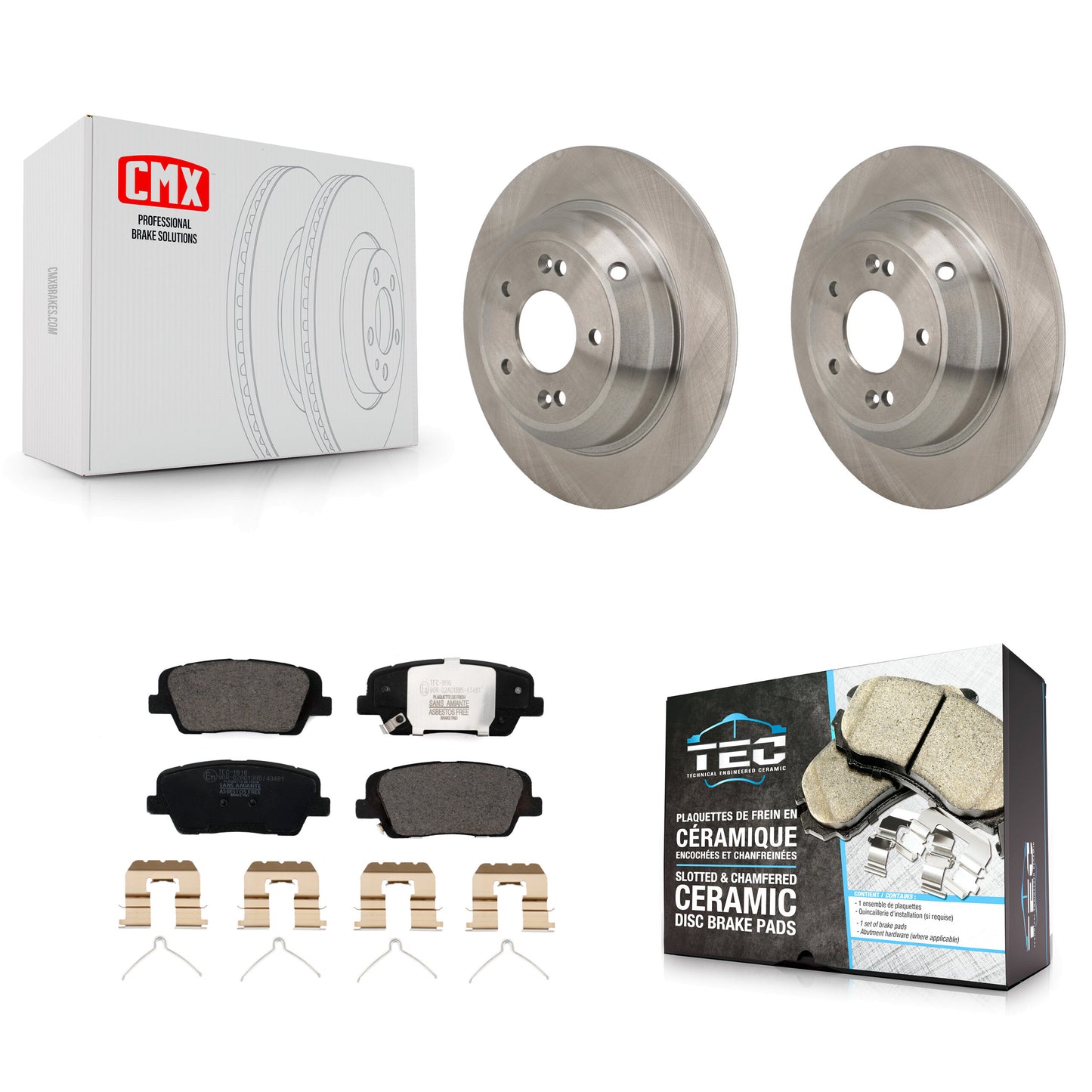 [Arrière] Disque et plaquette de frein pour Genesis G70 Kia Stinger K8T-104802