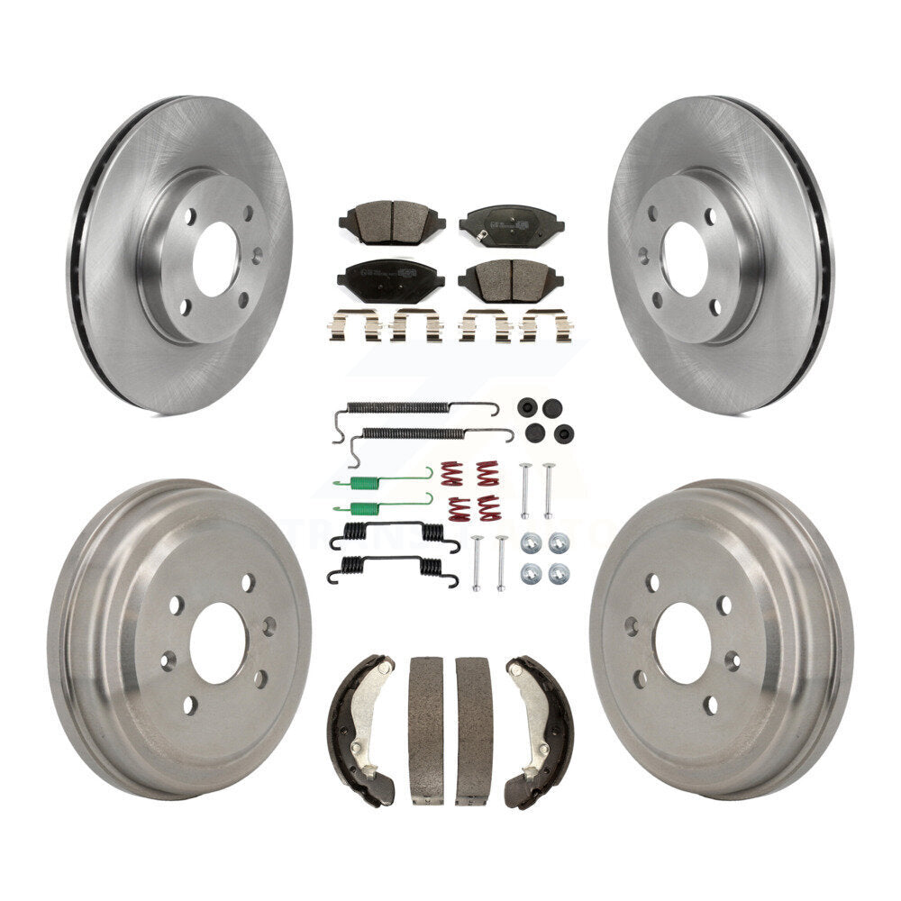 [Avant et Arrière] Disque et plaquette de frein pour 2016-2021 Chevrolet Spark K8T-104810