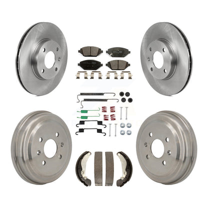 [Avant et Arrière] Disque et plaquette de frein pour 2016-2021 Chevrolet Spark K8T-104810