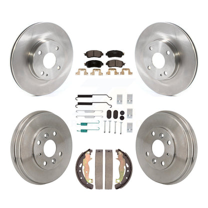 [Avant et Arrière] Disque et plaquette de frein pour Toyota Yaris iA Scion K8T-104811