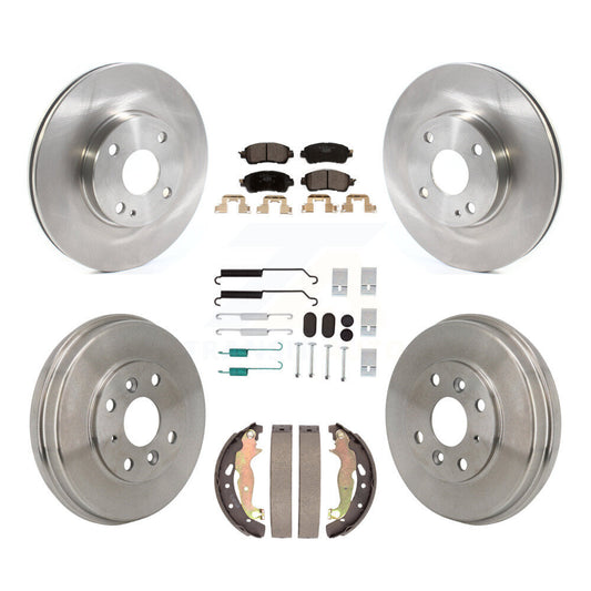 [Avant et Arrière] Disque et plaquette de frein pour Toyota Yaris iA Scion K8T-104811