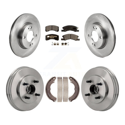 [Avant et Arrière] Disque et plaquette de frein pour Mitsubishi Mirage G4 With 1 Mounting Hole K8T-104812