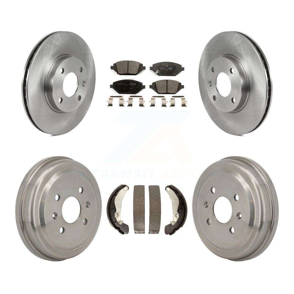 [Avant et Arrière] Disque et plaquette de frein pour 2016-2021 Chevrolet Spark K8T-104814