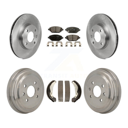 [Avant et Arrière] Disque et plaquette de frein pour 2016-2021 Chevrolet Spark K8T-104814
