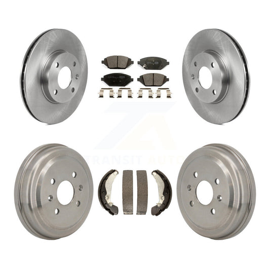 [Avant et Arrière] Disque et plaquette de frein pour 2016-2021 Chevrolet Spark K8T-104814