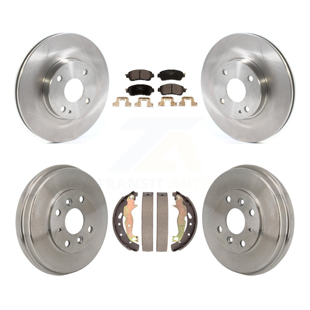[Avant et Arrière] Disque et plaquette de frein pour Toyota Yaris iA Scion K8T-104815
