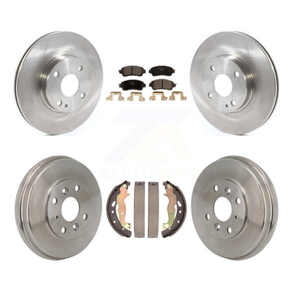 [Avant et Arrière] Disque et plaquette de frein pour Toyota Yaris iA Scion K8T-104815