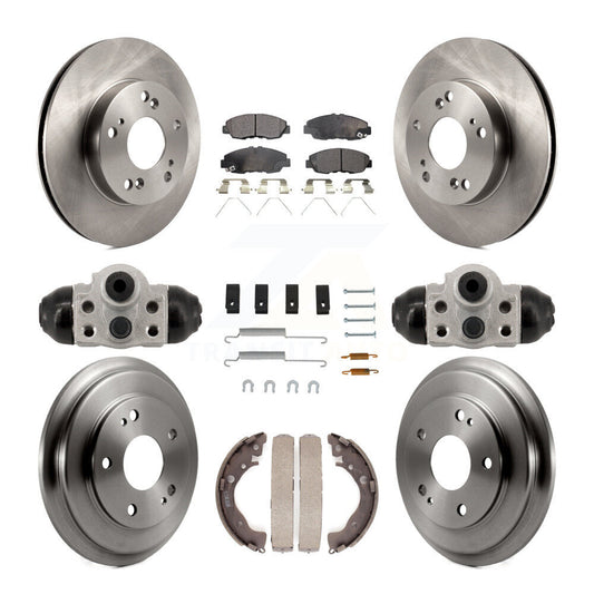 [Avant et Arrière] Disque et plaquette de frein pour Honda Civic K8T-104819