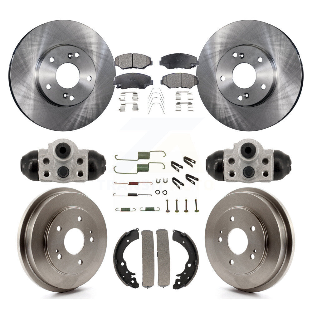 [Avant et Arrière] Disque et plaquette de frein pour Honda Fit K8T-104823
