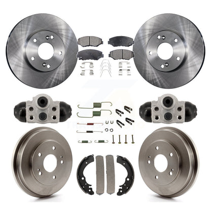 [Avant et Arrière] Disque et plaquette de frein pour Honda Fit K8T-104823