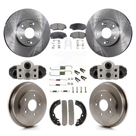 [Avant et Arrière] Disque et plaquette de frein pour Honda Fit K8T-104823