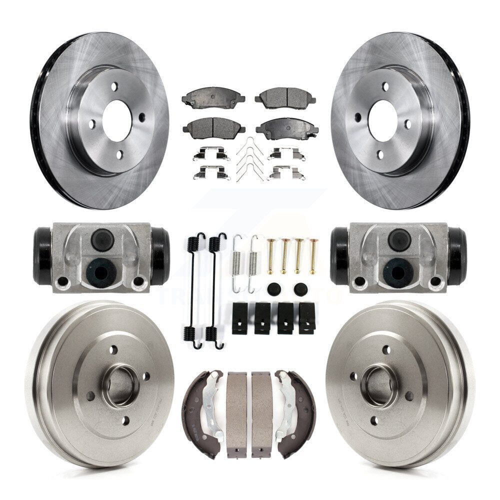 [Avant et Arrière] Disque et plaquette de frein pour Nissan Micra Versa Note K8T-104829