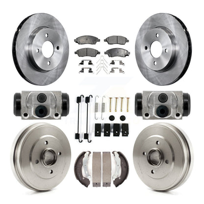 [Avant et Arrière] Disque et plaquette de frein pour Nissan Micra Versa Note K8T-104829