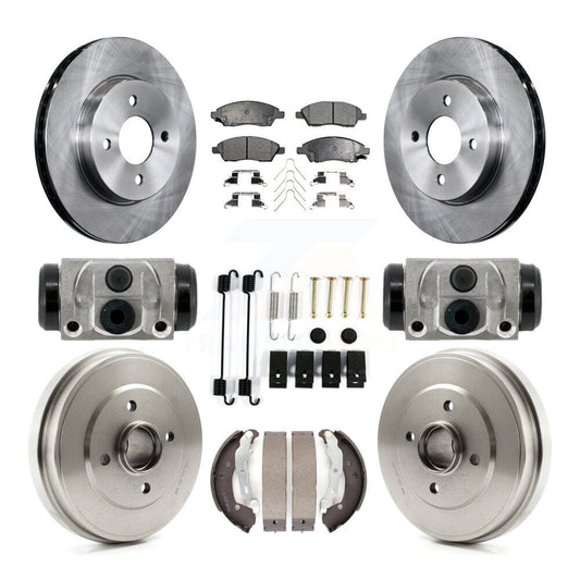 [Avant et Arrière] Disque et plaquette de frein pour Nissan Micra Versa Note K8T-104829