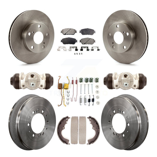 [Avant et Arrière] Disque et plaquette de frein pour Toyota Tacoma 4WD With 5 Lug Wheels K8T-104831