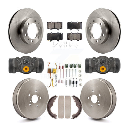 [Avant et Arrière] Disque et plaquette de frein pour Toyota Tacoma RWD With 6 Lug Wheels K8T-104832