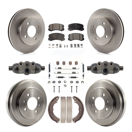 [Avant et Arrière] Disque et plaquette de frein pour Mitsubishi Lancer K8T-104838