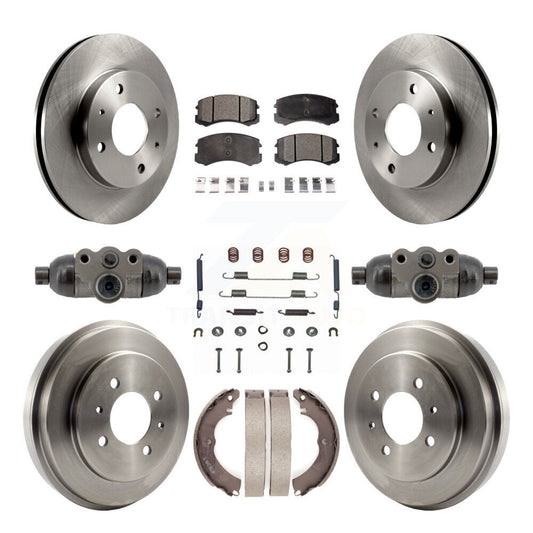 [Avant et Arrière] Disque et plaquette de frein pour Mitsubishi Lancer K8T-104840