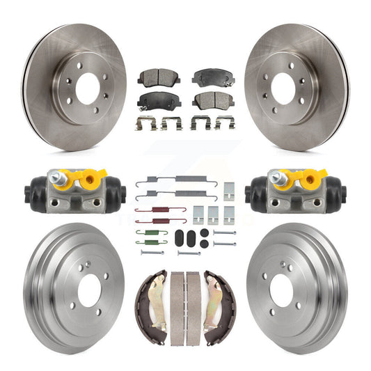 [Avant et Arrière] Disque et plaquette de frein pour 2012-2017 Hyundai Accent K8T-104842