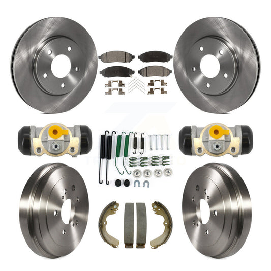 [Avant et Arrière] Disque et plaquette de frein pour Nissan NV200 Chevrolet City Express K8T-104845