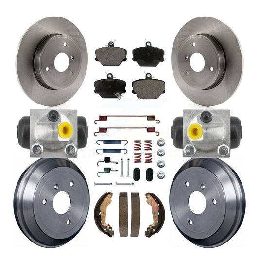 [Avant et Arrière] Disque et plaquette de frein pour Smart Fortwo K8T-104846
