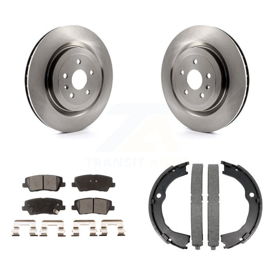 [Arrière] Disque et plaquette de frein pour 2015 Cadillac CTS Coupe with 6.2L K8T-105388