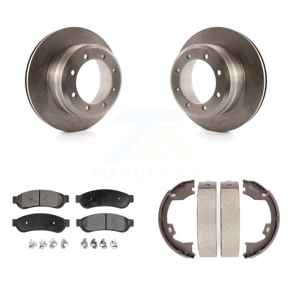 [Arrière] Disque et plaquette de frein pour Ford F-350 Super Duty F-250 F-450 K8T-105396