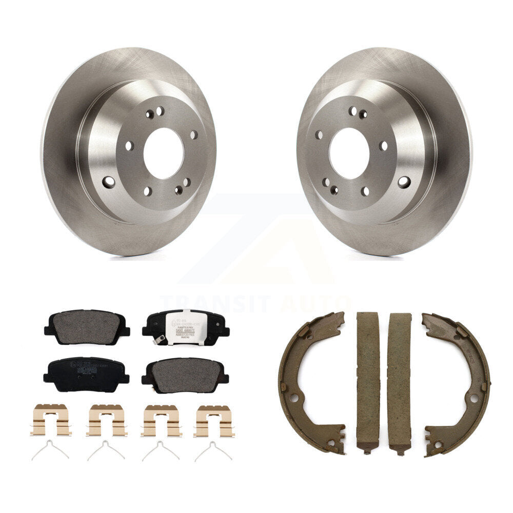 [Arrière] Disque et plaquette de frein pour Kia Sorento With Red Painted Calipers K8T-105407