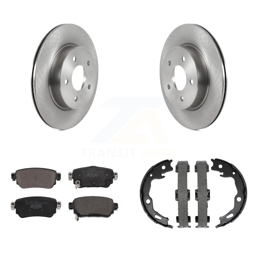 [Arrière] Disque et plaquette de frein pour Nissan Rogue Sport Qashqai K8T-105423