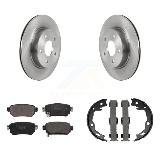 [Arrière] Disque et plaquette de frein pour Nissan Rogue Sport Qashqai K8T-105423