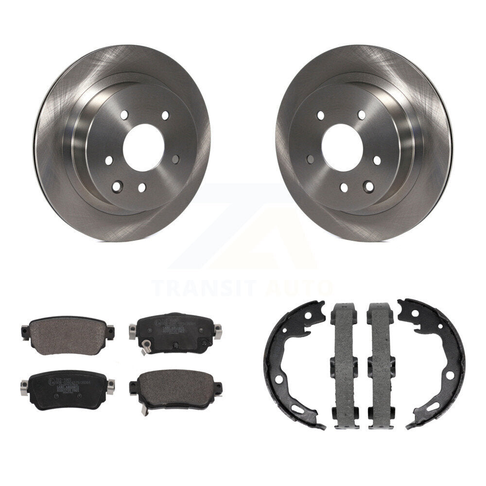 [Arrière] Disque et plaquette de frein pour 2019 Nissan Rogue Sport S K8T-105424
