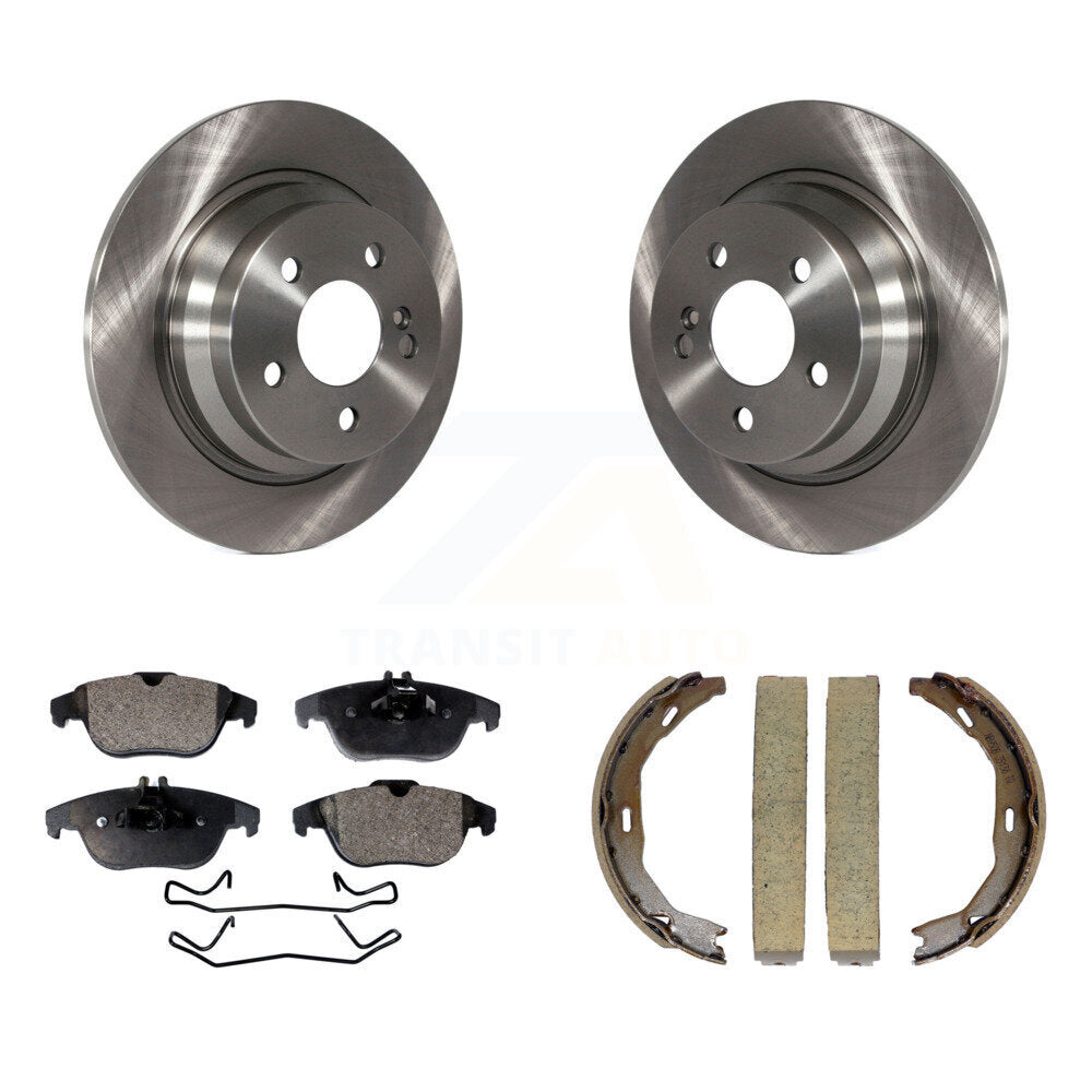 [Arrière] Disque et plaquette de frein pour Mercedes-Benz E350 With Solid Rotor K8T-105435