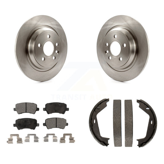 [Arrière] Disque et plaquette de frein pour 07-09 Volvo S80 AWD With Solid Rotor K8T-105456